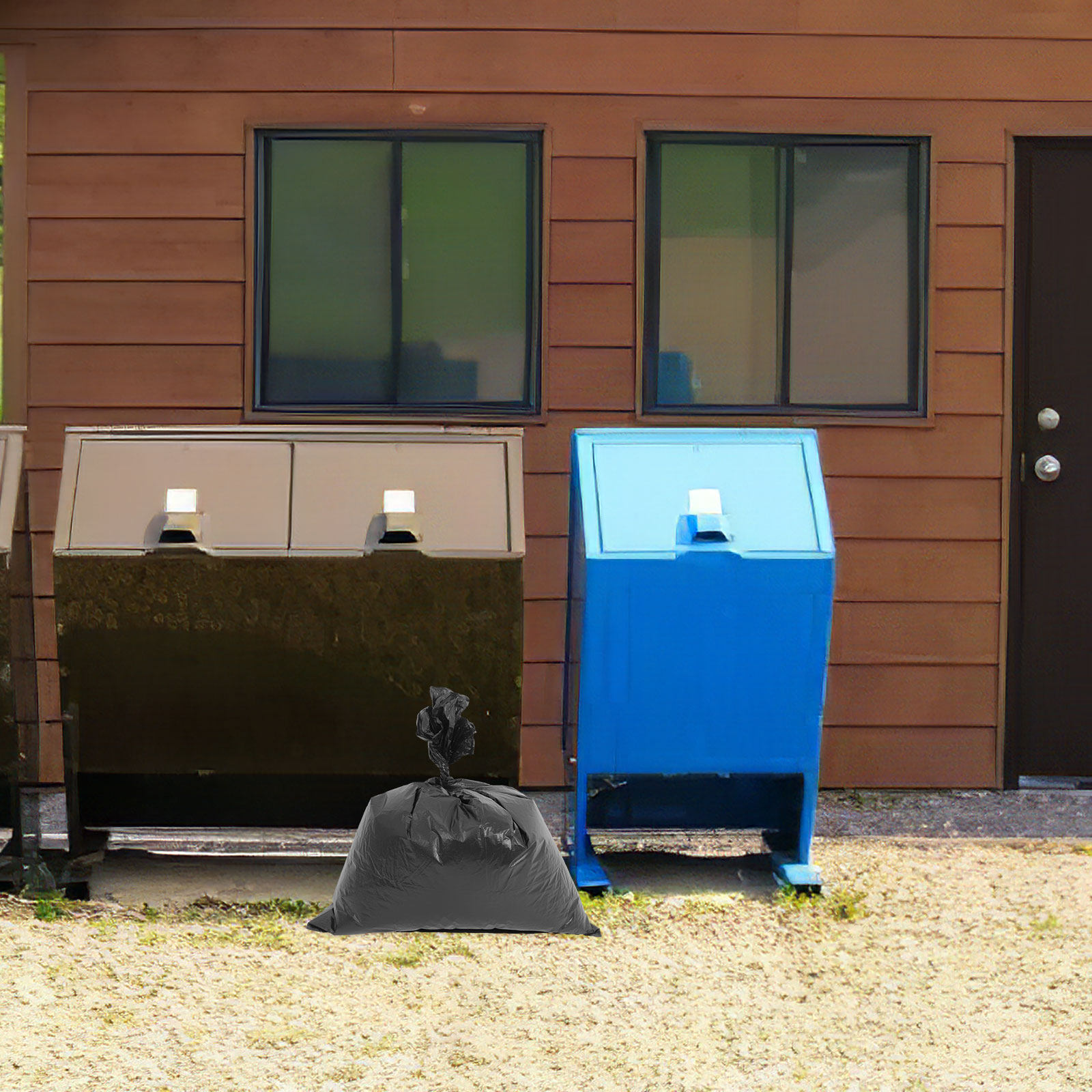 Commercial Kitchen Garbage Disposal - 50 sztuk wzmocnionych worków na śmieci