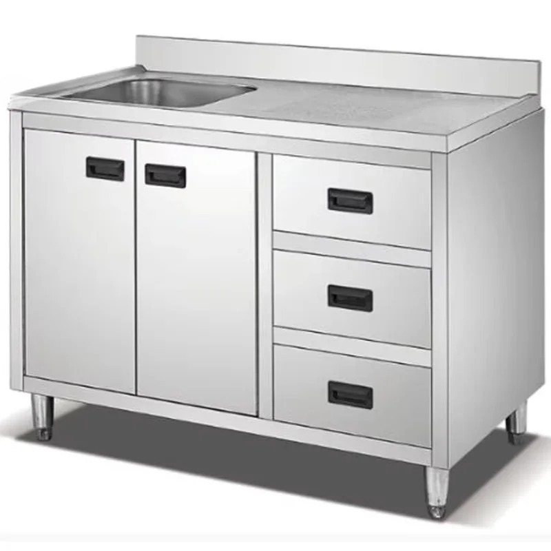 Commercial Kitchen Sink - Wytrzymały stół do przechowywania w kuchni
