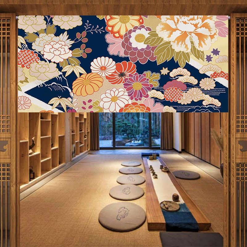 Commercial Kitchen Japanese - Japońska zasłona o długości do połowy,
