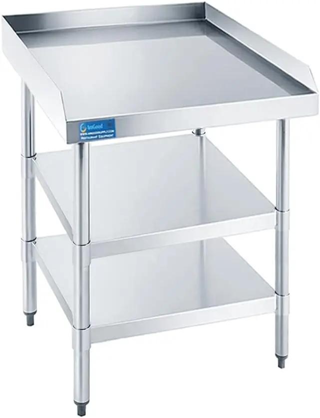 Stół roboczy komercyjny z osło – Commercial Kitchen Backsplash recenzja i cena