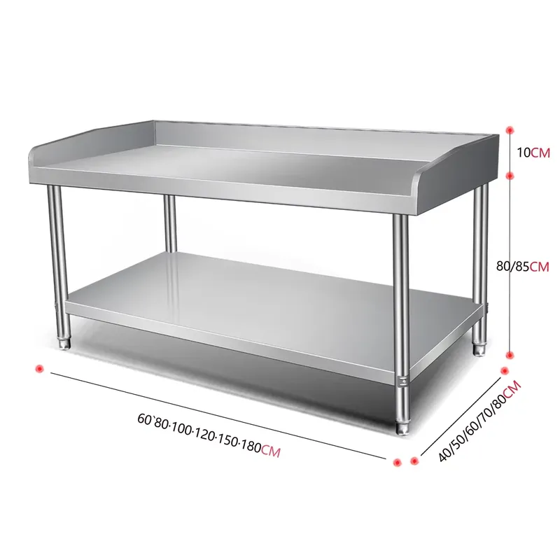 Profesjonalna, wytrzymała stół – Commercial Kitchen Backsplash recenzja i cena