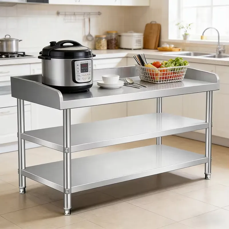 Profesjonalna, wytrzymała stół – Commercial Kitchen Backsplash recenzja i cena
