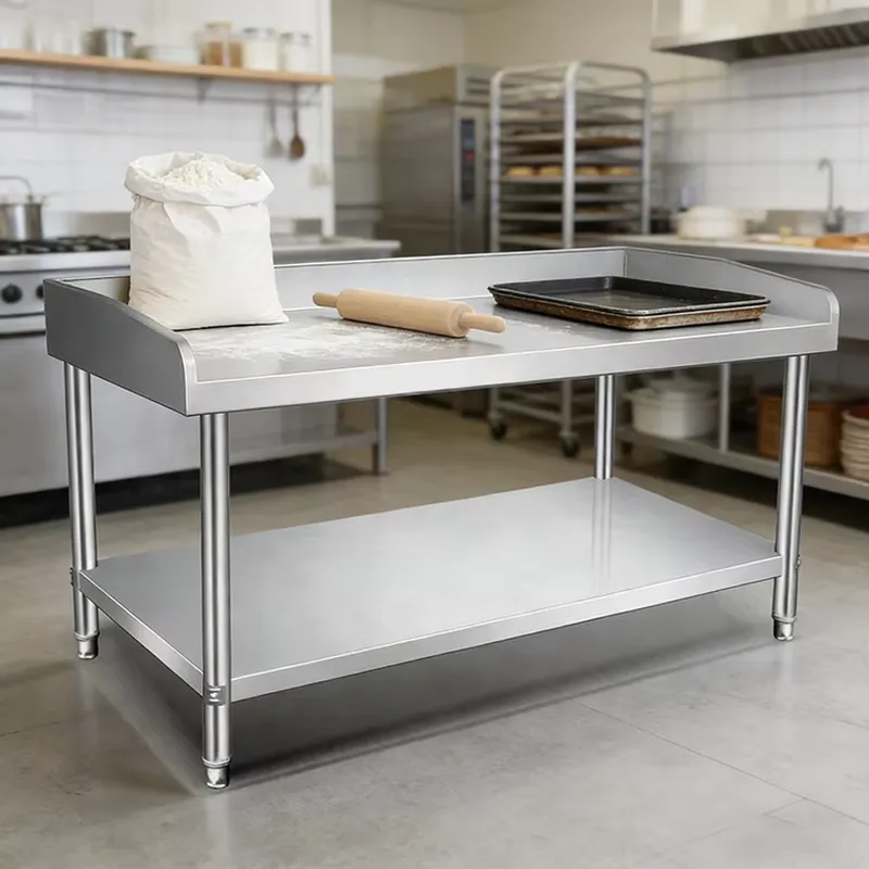 Profesjonalna, wytrzymała stół – Commercial Kitchen Backsplash recenzja i cena