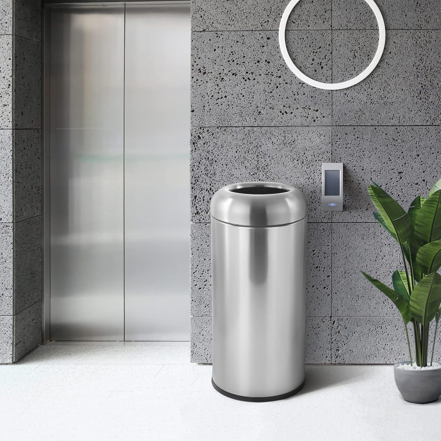 Duży kosz na śmieci ze stali n – Commercial Kitchen Garbage Disposal recenzja i cena