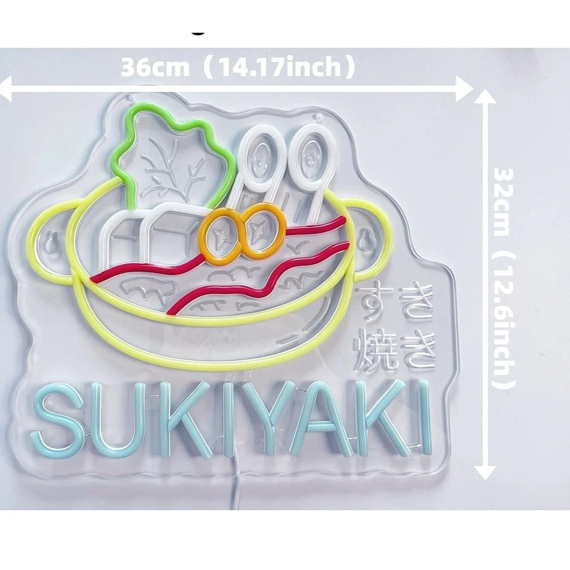 Neonowy znak LED Sukiyaki, dek – Commercial Kitchen Japanese recenzja i cena