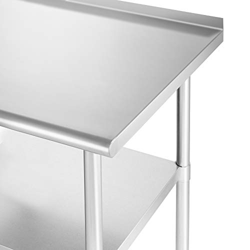 Stół ze stali nierdzewnej 48 c – Commercial Kitchen Backsplash recenzja i cena